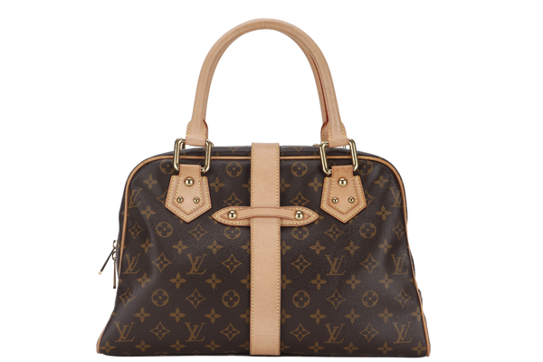 LOUIS VUITTON M40025 MANHATTAN GM MONOGRAM CANVAS GOLD HARDWARE WITH DUST COVER