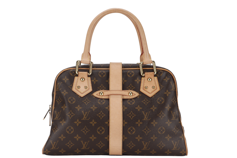 LOUIS VUITTON M40025 MANHATTAN GM MONOGRAM CANVAS GOLD HARDWARE WITH DUST COVER