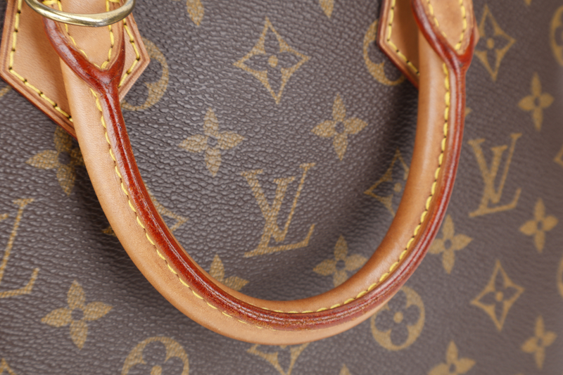 LOUIS VUITTON M51130 ALMA PM MONOGRAM COATED CANVAS GOLD HARDWARE WITH DUST COVER