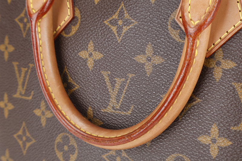 LOUIS VUITTON M51130 ALMA PM MONOGRAM COATED CANVAS GOLD HARDWARE WITH DUST COVER