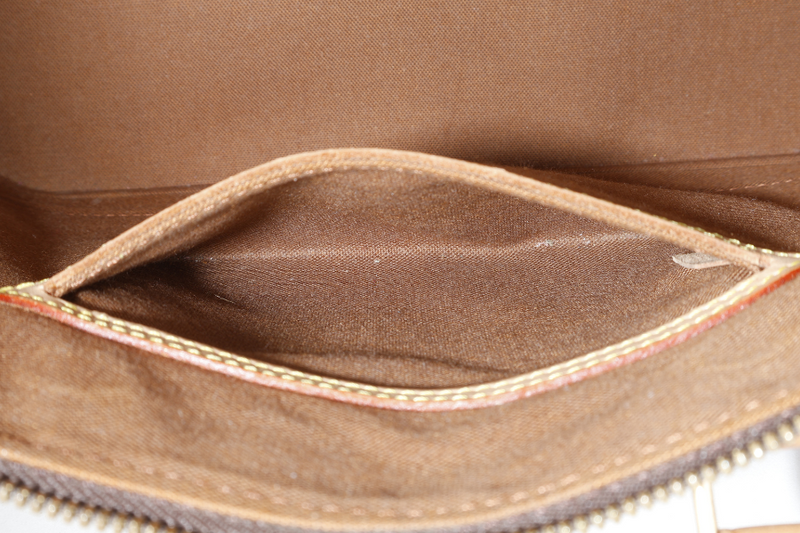 LOUIS VUITTON M51130 ALMA PM MONOGRAM COATED CANVAS GOLD HARDWARE WITH DUST COVER