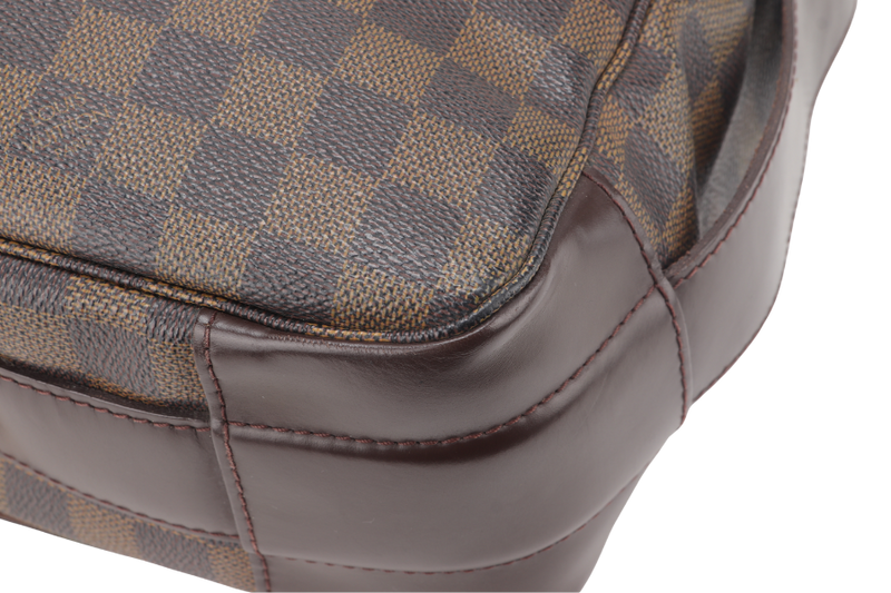 LOUIS VUITTON DAMIER EBENE MESSENGER BAG GOLD HARDWARE NO DUST COVER