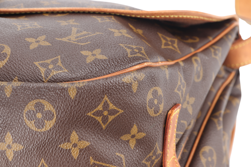 LOUIS VUITTON M42256 SAUMUR 35 MONOGRAM CANVAS GOLD HARDWARE NO DUST COVER