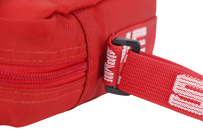 SUPREME RED CANVAS SS18 SLING BAG NO DUST COVER