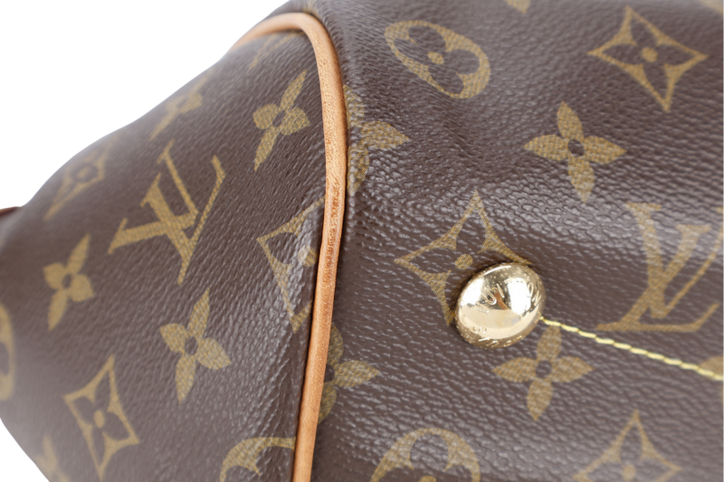 LOUIS VUITTON M40143 TIVOLI PM MONOGRAM COATED CANVAS GOLD HARDWARE NO DUST COVER