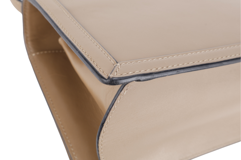 LOEWE BARCELONA MEDIUM BROWN LEATHER CALF LEATHER GOLD HARDWARE NO DUST COVER