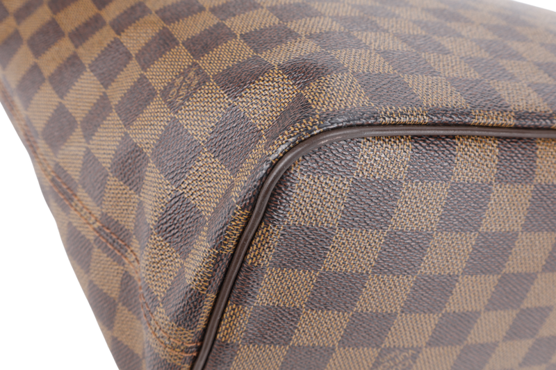 LOUIS VUITTON N51183 SALEYA PM BROWN DAMIER EBENE GOLD HARDWARE WITH DUST COVER