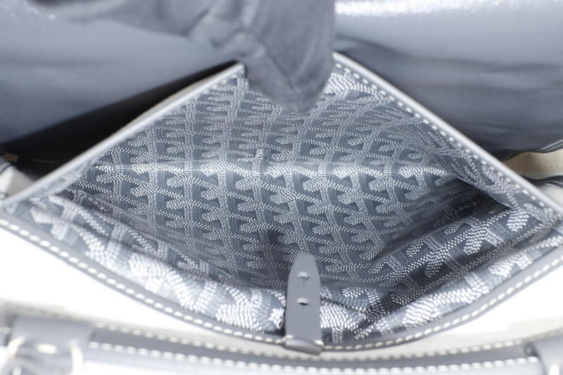 GOYARD BELLECHASSE BIAUDE PM BAG GREY COLOR WITH DUST COVER