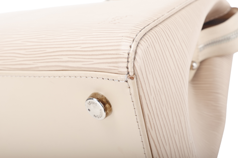 LOUIS VUITTON BREA MM DUNE EPI LEATHER SILVER HARDWARE WITH STRAPS AND DUST COVER