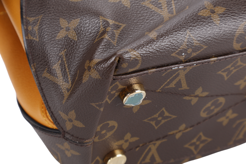 LOUIS VUITTON MAJESTUEUX PM BAG (MONOGRAM x OSTRICH x LIZARD) WITH DUST COVER