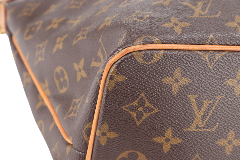 LOUIS VUITTON PALERMO M40145 PM MONOGRAM CANVAS GOLD HARDWARE WITH DUST COVER
