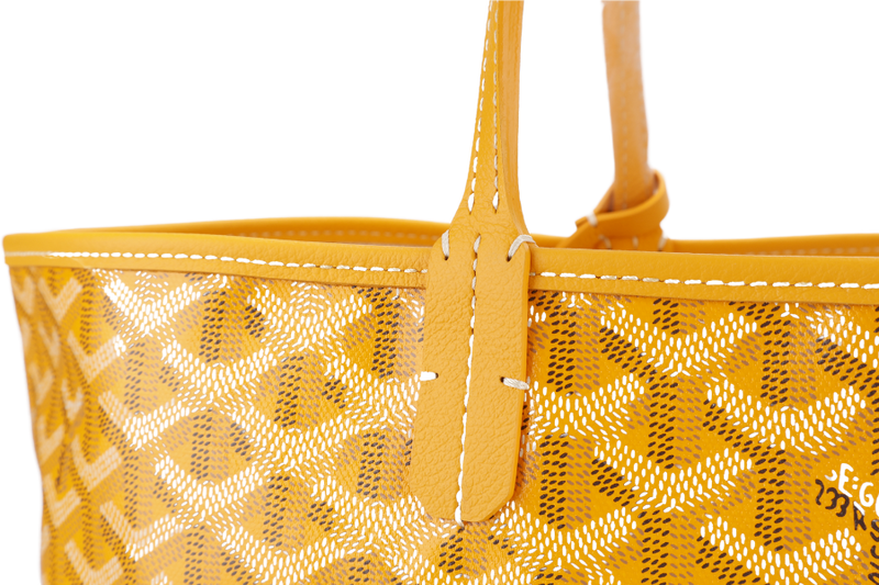 GOYARD SAINT LOUIS PM BAG YELLOW COLOR WITH DUST COVER