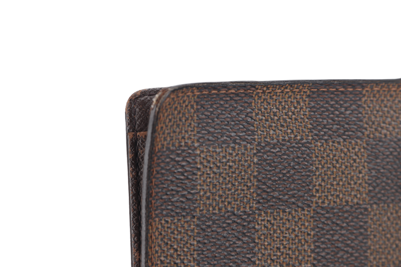 LOUIS VUITTON BIFOLD WALLET DAMIER EBENE (MI1013) NO DUST COVER