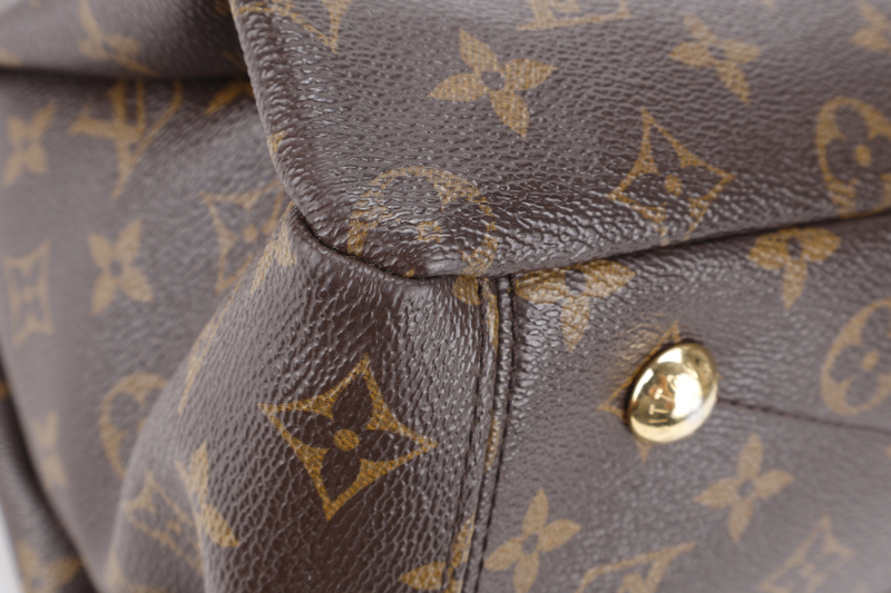 LOUIS VUITTON PALLAS MONOGRAM GOLD HARDWARE WITH STRAPS NO DUST COVER