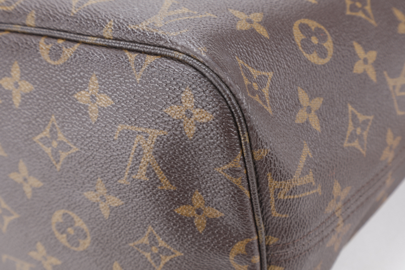 LOUIS VUITTON M46975 NEVERFULL PM MONOGRAM CANVAS GOLD HARDWARE NO DUST COVER