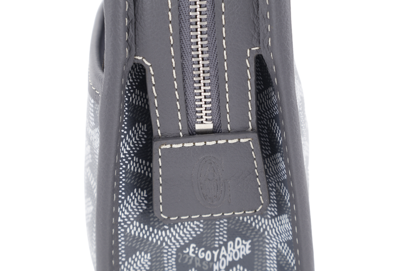 GOYARD JOUVENCE PM TOILETRY BAG GREY COLOR WITH DUST COVER