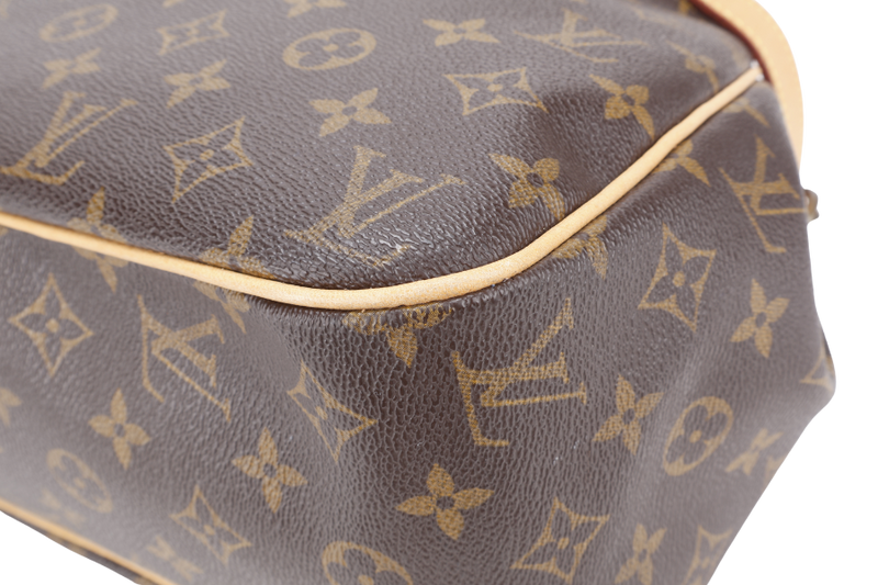 LOUIS VUITTON M51154 BATIGNOLLES TOTE BAG MONOGRAM CANVAS GOLD HARDWARE WITH DUST COVER