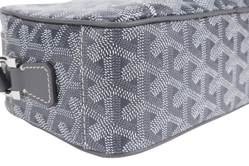 GOYARD CAP-VERT GREY GOYARDINE SLING BAG WITH DUST COVER
