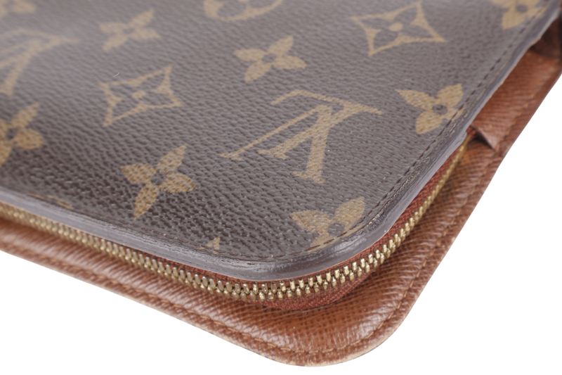 LOUIS VUITTON M60042 PORTEFEUILLE INSOLITE WALLET MONOGRAM CANVAS GOLD HARDWARE NO DUST COVER