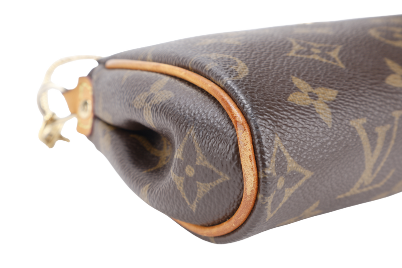 LOUIS VUITTON EVA MONOGRAM CLUTCH WITH STRAPS NO DUST COVER