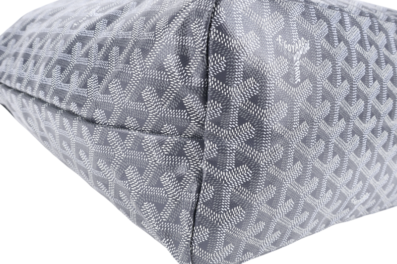 GOYARD SAINT LOUIS PM BAG GREY COLOR WITH DUST COVER