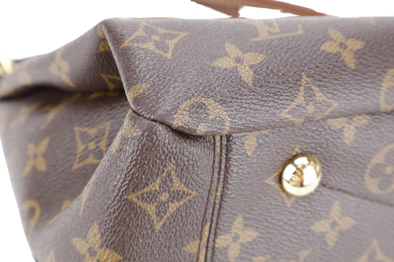 LOUIS VUITTON PALLAS MONOGRAM GOLD HARDWARE WITH STRAPS NO DUST COVER