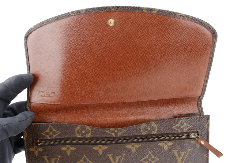 LOUIS VUITTON LAVA 23 POCHETTE MONOGRAM CANVAS GOLD HARDWARE NO DUST COVER