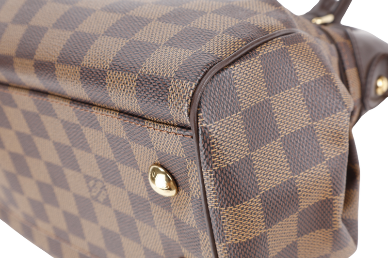 LOUIS VUITTON N51997 TREVI DAMIER EBENE CANVAS GOLD HARDWARE WITH STRAPS NO DUST COVER