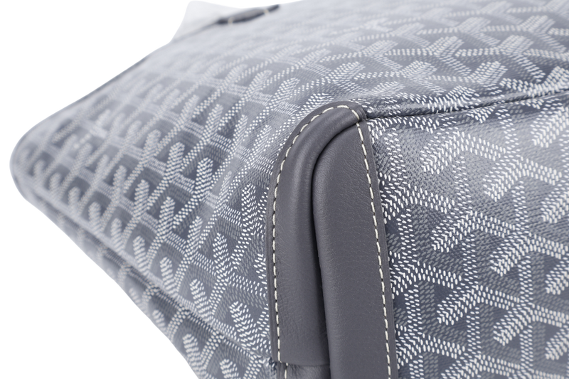 GOYARD ARTOIS PM BAG GREY COLOR WITH DUST COVER