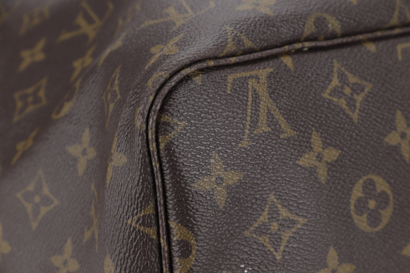 LOUIS VUITTON NEVERFULL GM (M40157) MONOGRAM CANVAS GOLD HARDWARE WITH DUST COVER