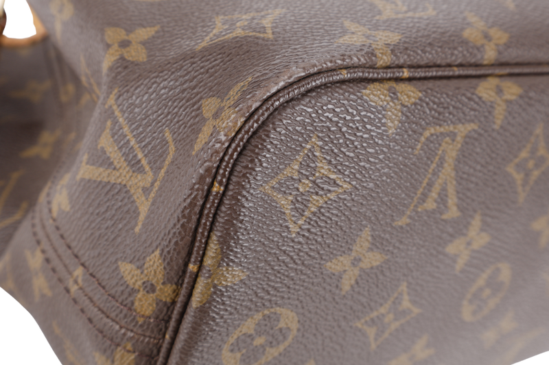 LOUIS VUITTON M40155 NEVERFULL PM MONOGRAM CANVAS GOLD HARDWARE WITH DUST COVER