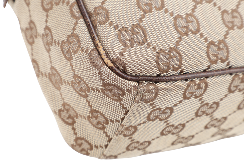 GUCCI MESENGER BAG CANVAS SILVER HARDWARE NO DUST COVER