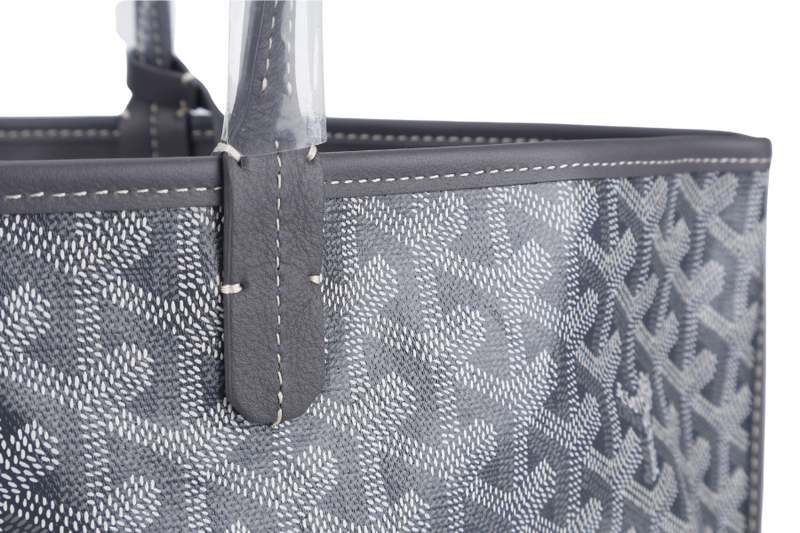 GOYARD ANJOU PM BAG GREY COLOR WITH DUST COVER