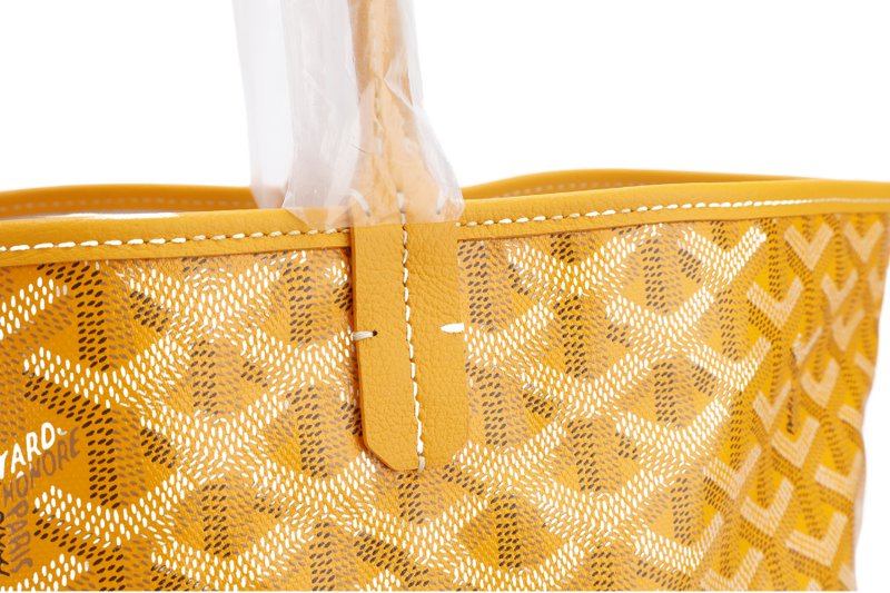 GOYARD SAINT LOUIS PM BAG YELLOW COLOR WITH DUST COVER