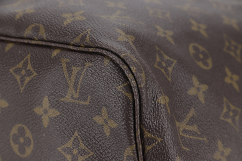 LOUIS VUITTON NEVERFULL GM (M40157) MONOGRAM CANVAS GOLD HARDWARE WITH DUST COVER