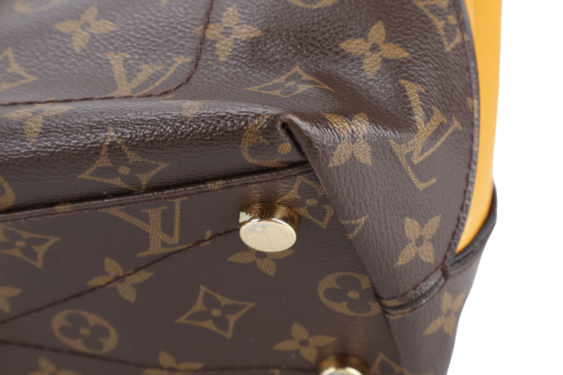 LOUIS VUITTON MAJESTUEUX PM BAG (MONOGRAM x OSTRICH x LIZARD) WITH DUST COVER