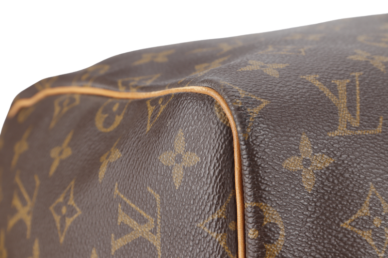 LOUIS VUITTON KEEPALL 55 (M41424) BROWN MONOGRAM CANVAS GOLD HARDWARE SP0974 NO DUST COVER