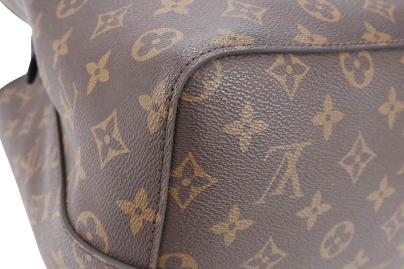 LOUIS VUITTON NEONOE MONOGRAM BLACK TRIM WITH STRAPS AND DUST COVER