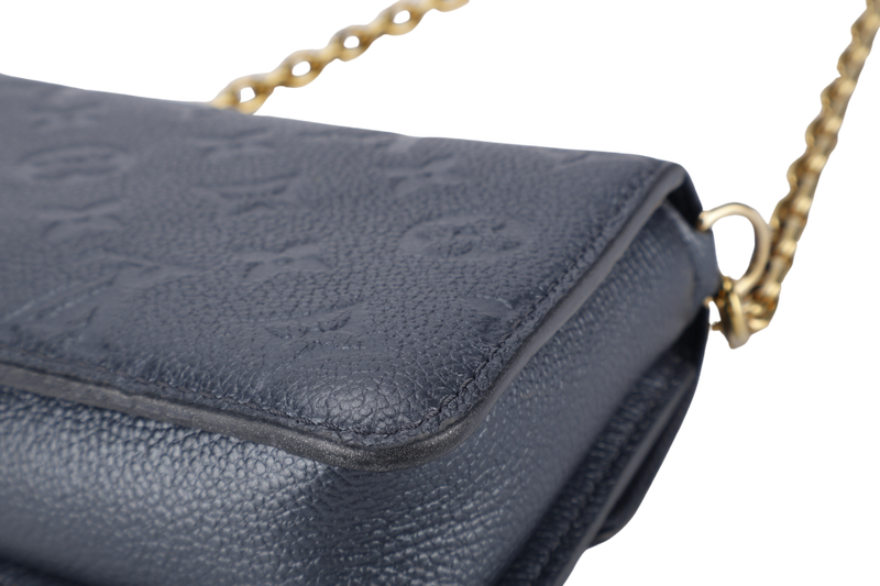 LOUIS VUITTON WOC METIS METALLIC GRAY MONOGRAM EMPREINTE LEATHER GOLD HARDWARE (2023) WITH CHAIN STRAPS, DUST COVER AND BOX