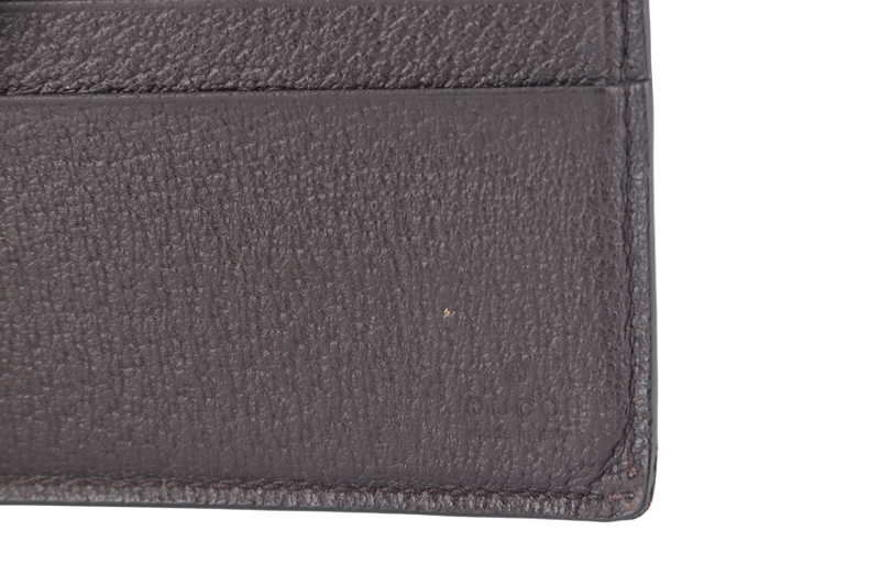 GUCCI MARMONT LEATHER BIFOLD WALLET GOLD HARDWARE WITH DUST COVER