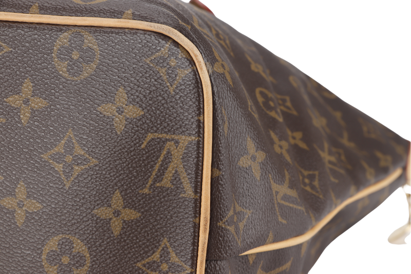 LOUIS VUITTON PALERMO GM MONOGRAM WITH STRAPS AND DUST COVER