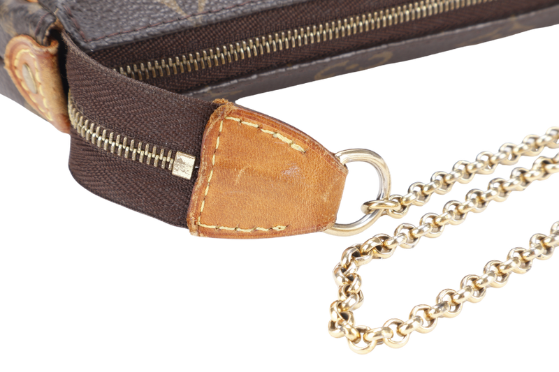 LOUIS VUITTON EVA MONOGRAM CLUTCH WITH STRAPS NO DUST COVER