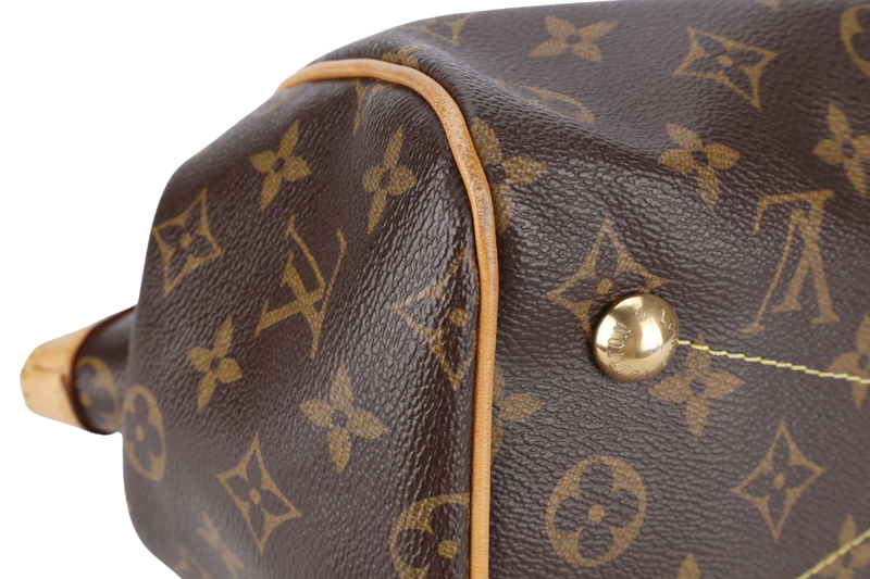 LOUIS VUITTON M40143 TIVOLI PM MONOGRAM CANVAS GOLD HARDWARE NO DUST COVER