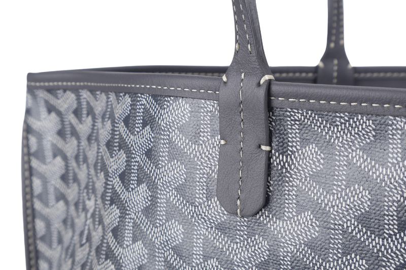 GOYARD ANJOU PM BAG GREY COLOR WITH DUST COVER