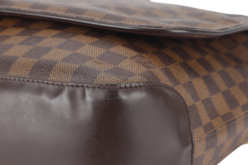 LOUIS VUITTON SPENCER DAMIER EBENE MESSENGER BAG GOLD HARDWARE NO DUST COVER