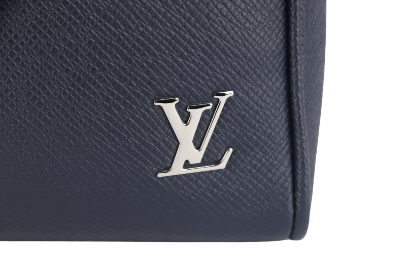 LOUIS VUITTON ALEX MESSENGER BB (M30265) NAVY BLUE TAIGA LEATHER GOLD HARDWARE WITH DUST COVER