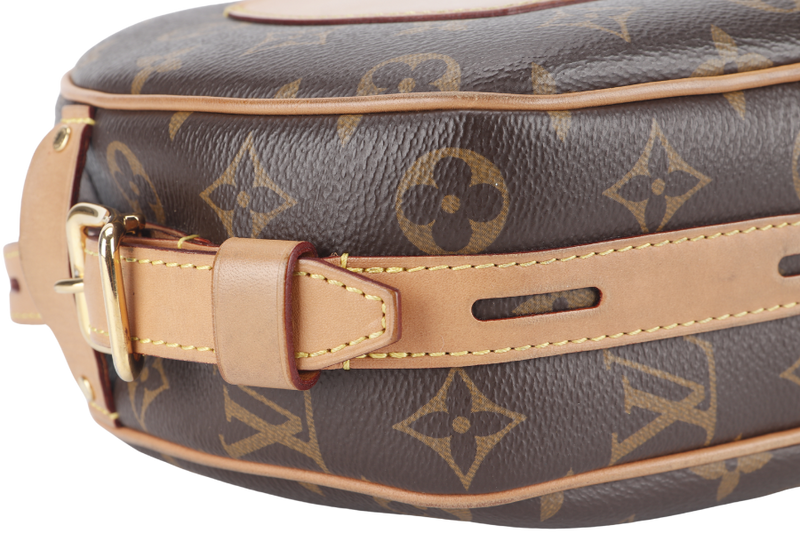 LOUIS VUITTON BOITE CHAPEAU SOUPLE MM BROWN MONOGRAM CANVAS GOLD HARDWARE WITH DUST COVER