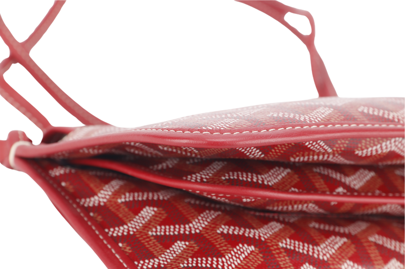 GOYARD PLUMET POCKET WALLET RED COLOR NO DUST COVER