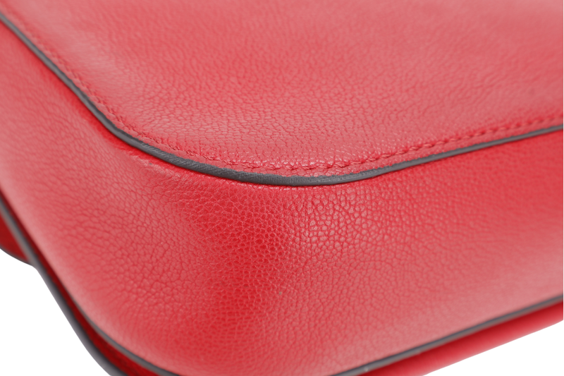 LOUIS VUITTON VERY MESSENGER (M51682) RUBIS MONOGRAM LEATHER GOLD HARDWARE WITH SLING AND DUST COVER