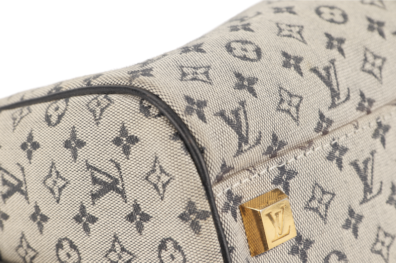 LOUIS VUITTON JOSEPHINE PM BLUE MINI LIN NO DUST COVER